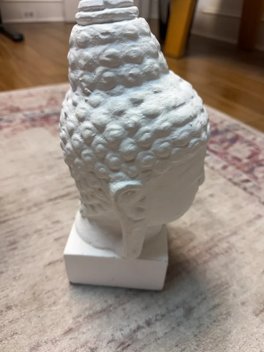 Z Gallerie White Porcelain Buddha Bookends / Statues / Decor Pieces — Brand New!